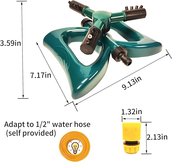 360° Adjustable Lawn Sprinkler