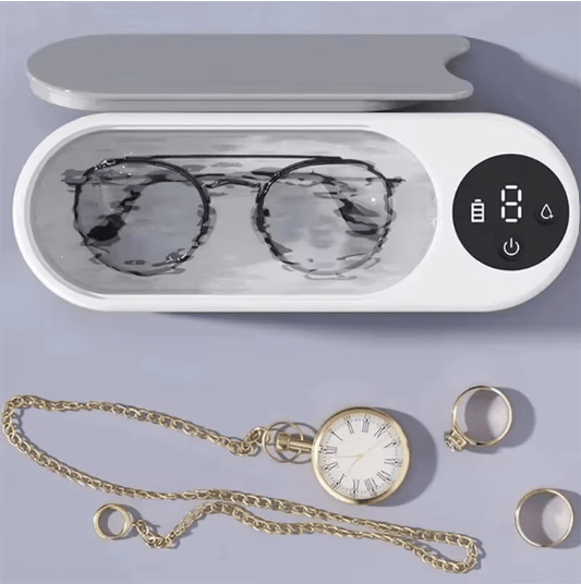 Portable Ultrasonic Glasses Cleaner